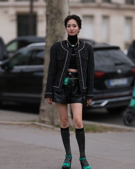 street style paris fashion week womenswear fall winter 2023 2024  day nine