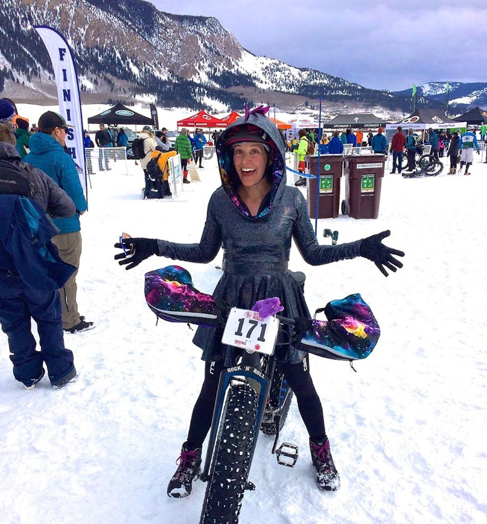 Fat Bike World Championships Crested Butte dress and pogies