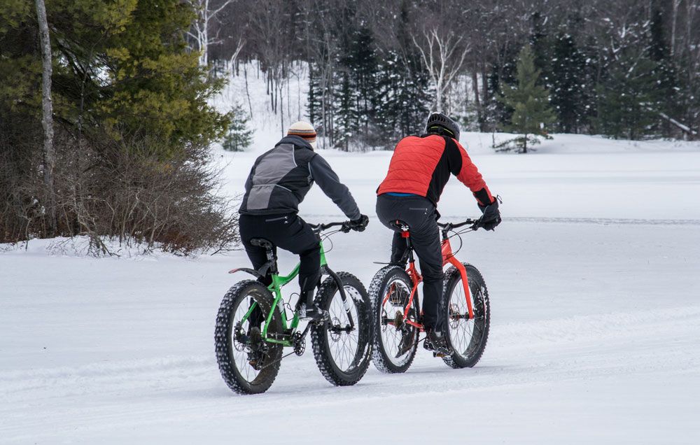 Fat sales bike riding