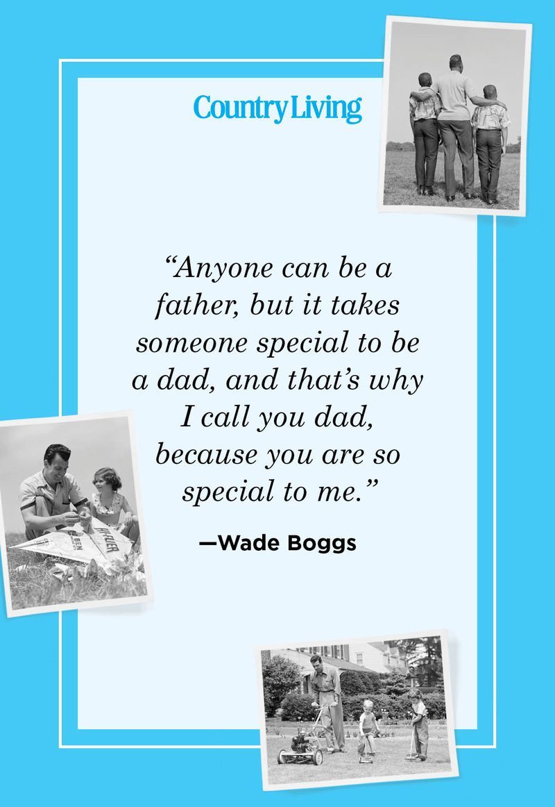father daughter quotes wade boggs