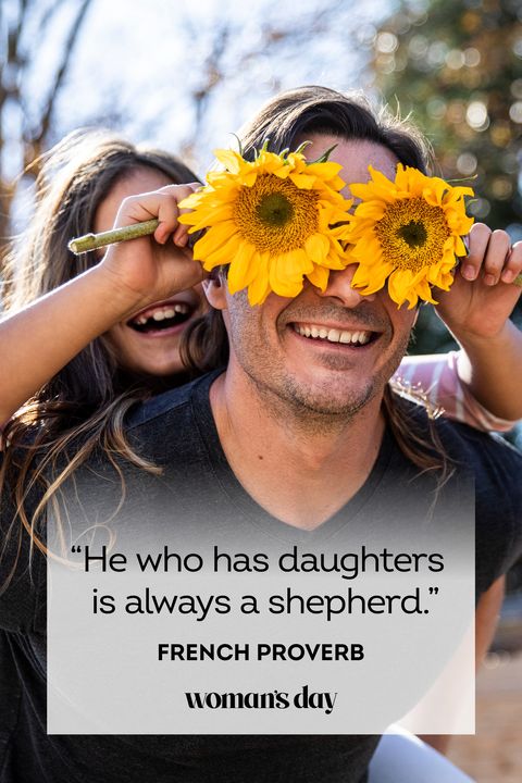 father daughter quotes french proverb