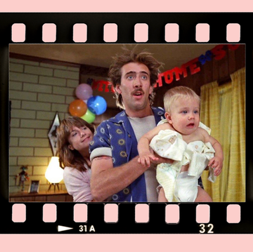 Scenes from Aftersun, Raising Arizona and Paper Moon arranged on a filmstrip. scenes from aftersun, raising arizona and paper moon arranged on a filmstrip