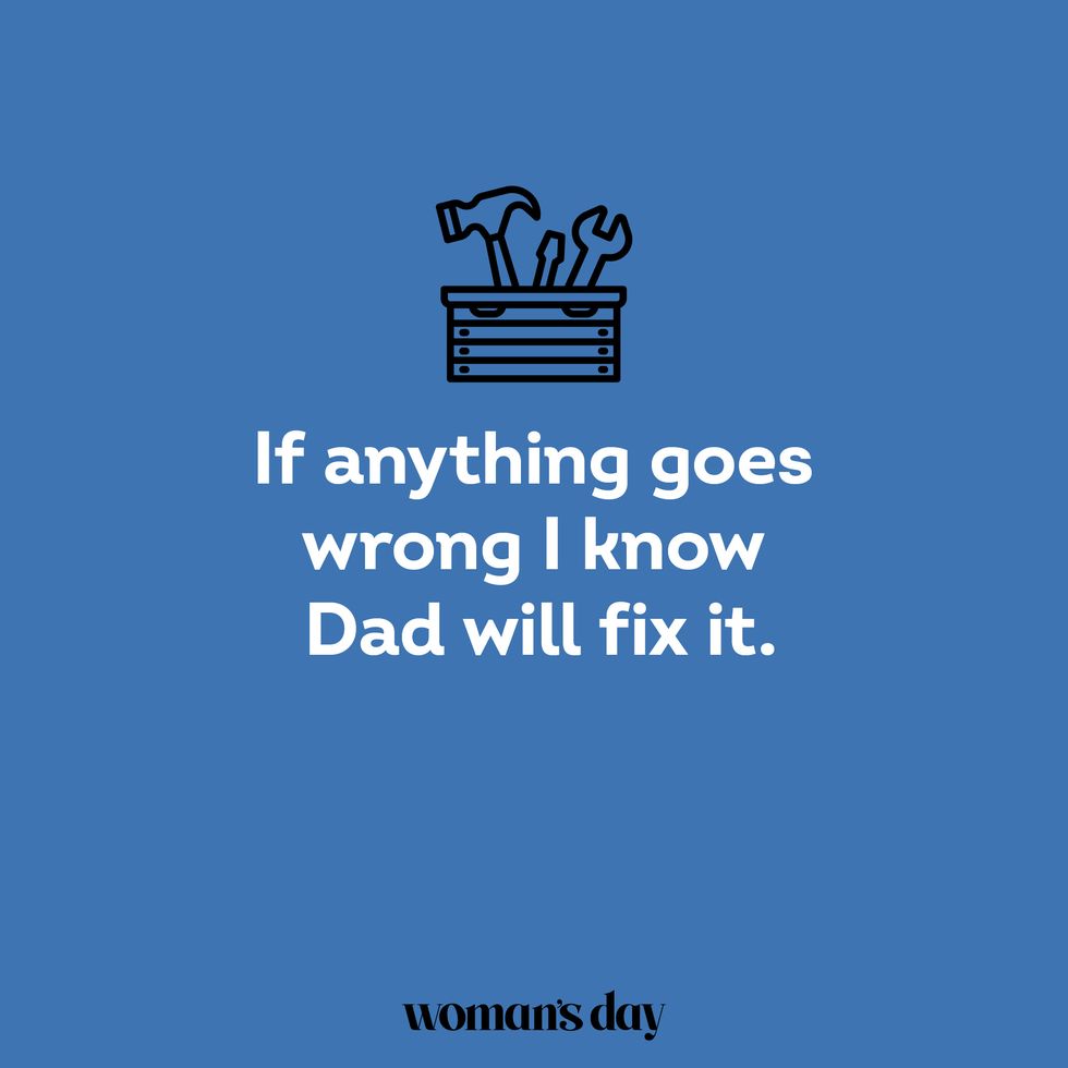 fathers day post dad will fix it father's day instagram caption