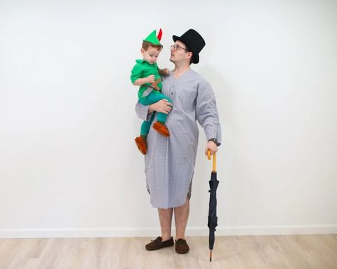 father son halloween costumes peter pan