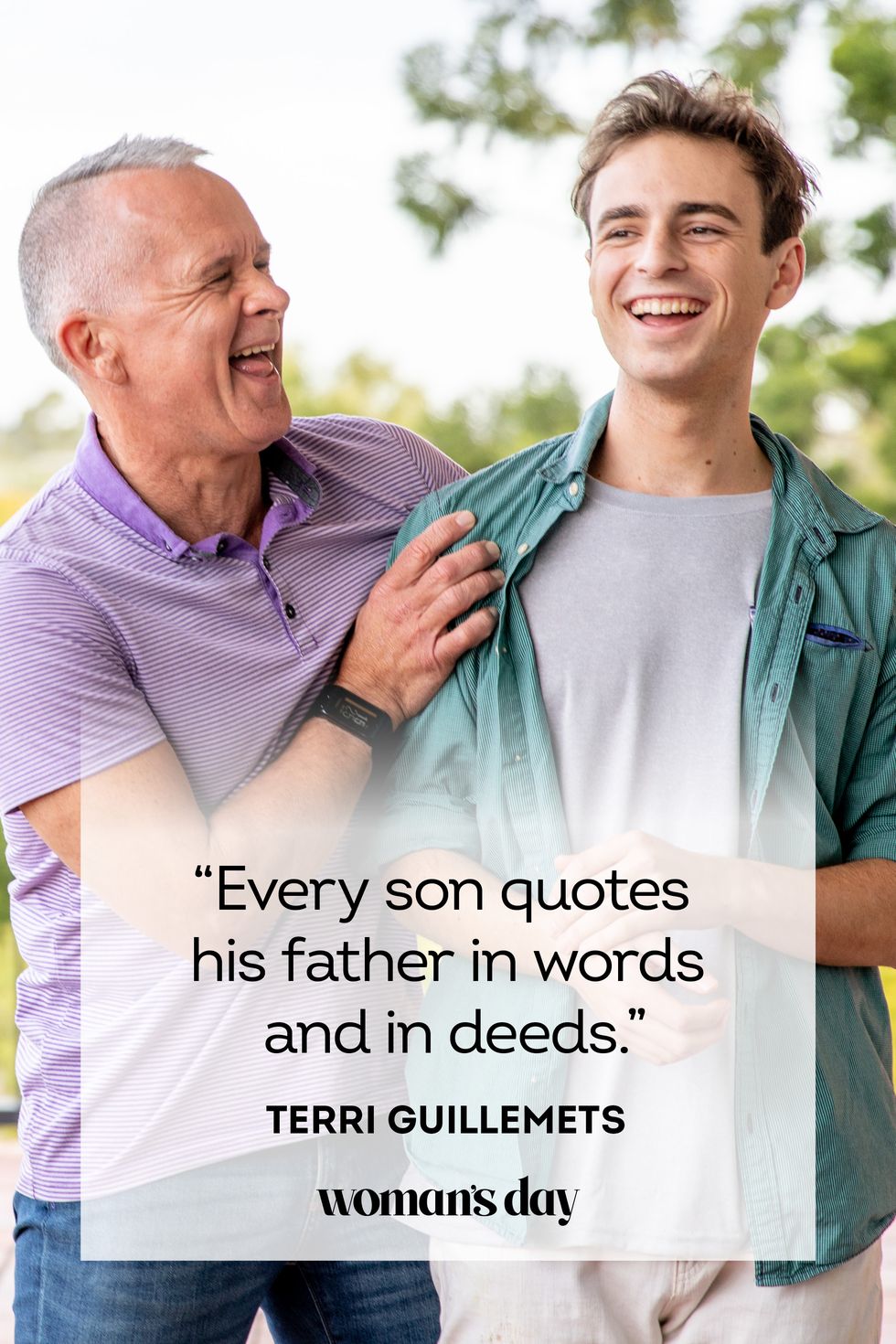 father son quotes terri guillemets