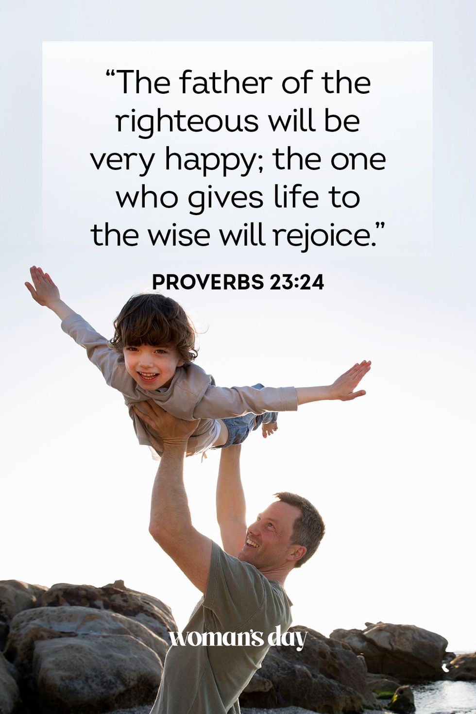 bible verse fathers day proverbs 23 24