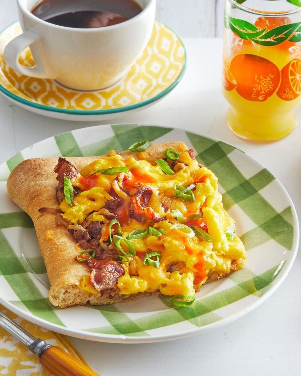 fathers day brunch breakfast pizza