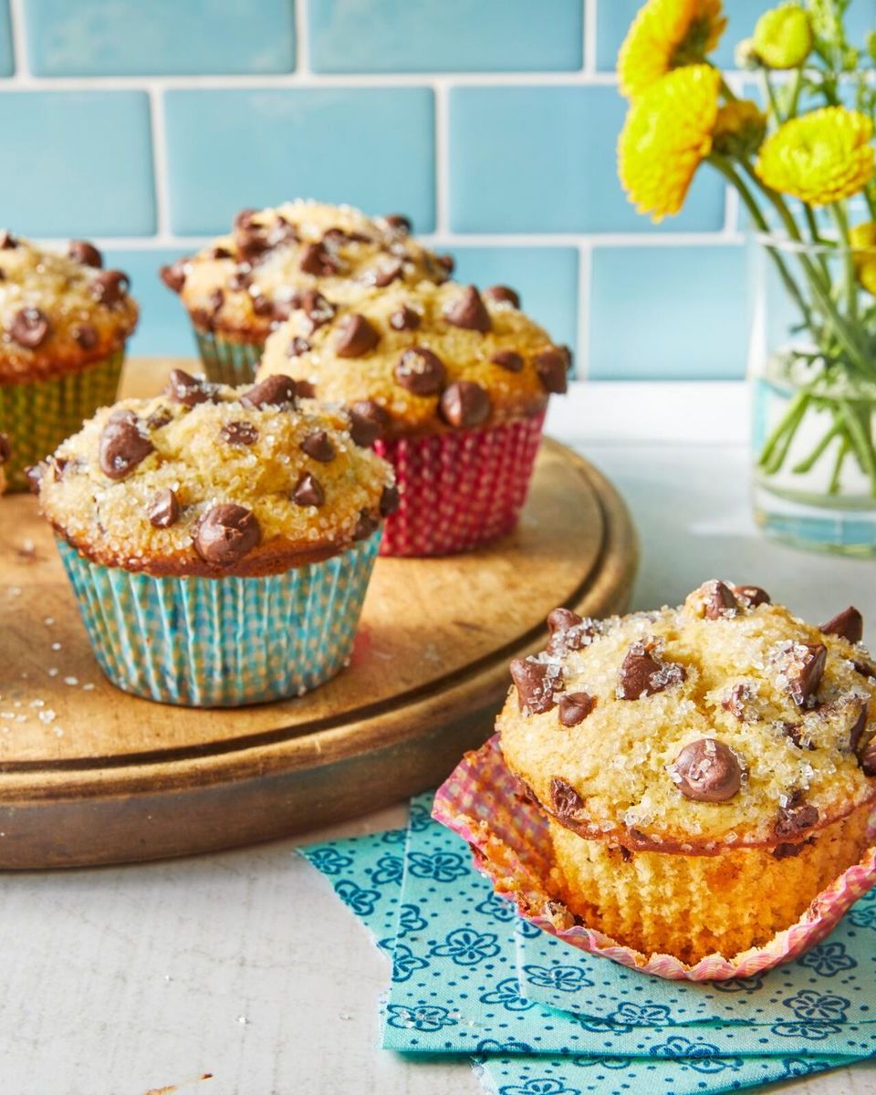 fathers day brunch ideas chocolate chip muffins