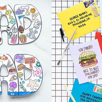 coloring dad card and compilation of food pun cards father's day