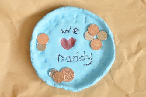 clay plate for daddy