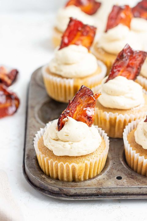 fathers day cupcakes maple bacon cupcakes