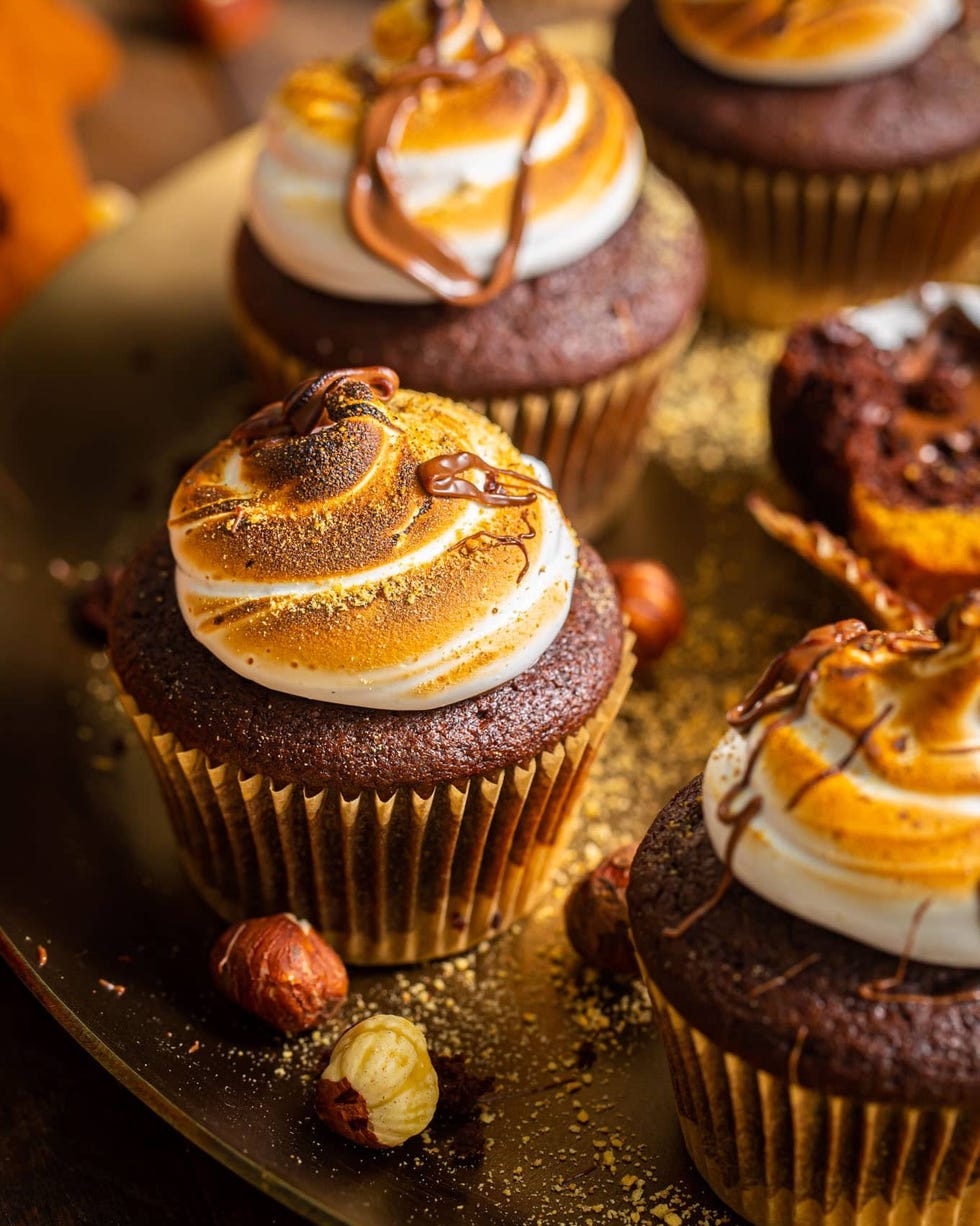 fathers day cupcakes smores cupcakes