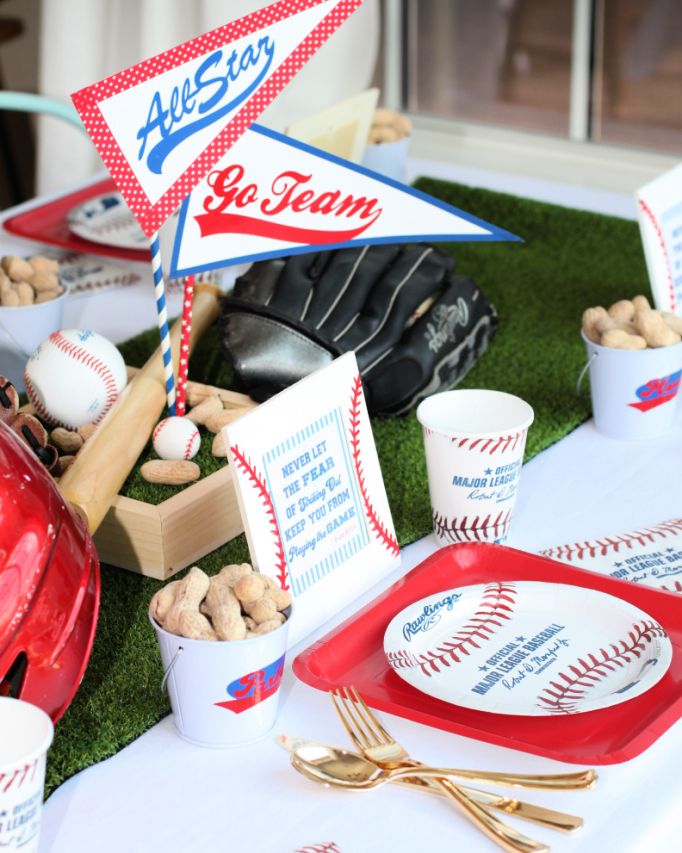 father's day decoration baseball theme party
