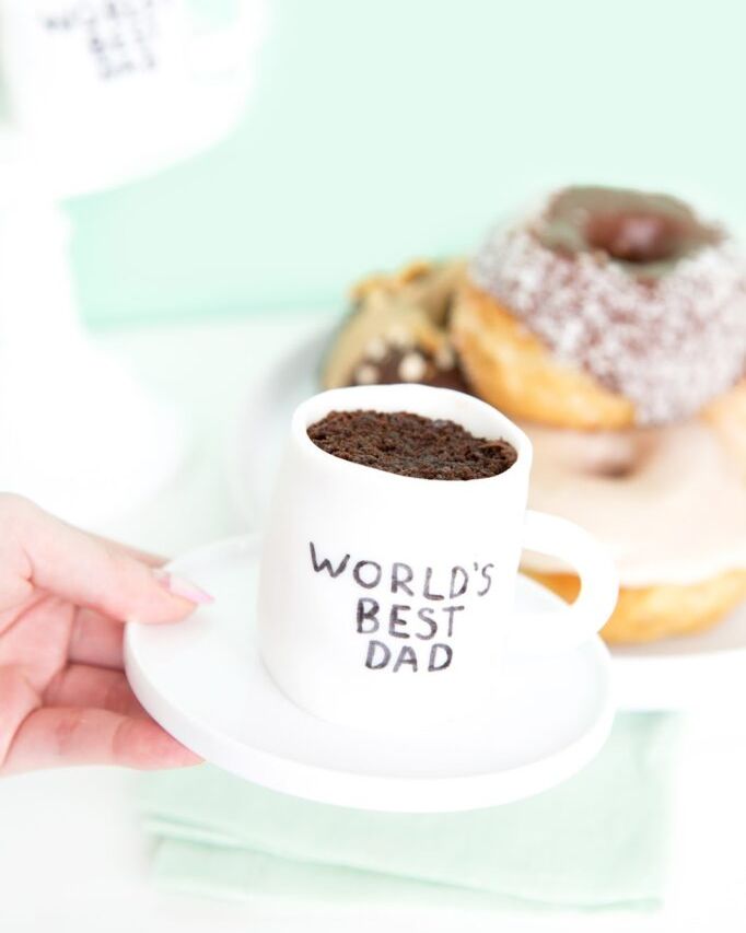 Father's Day Decorations World's Best Dad Cupcakes