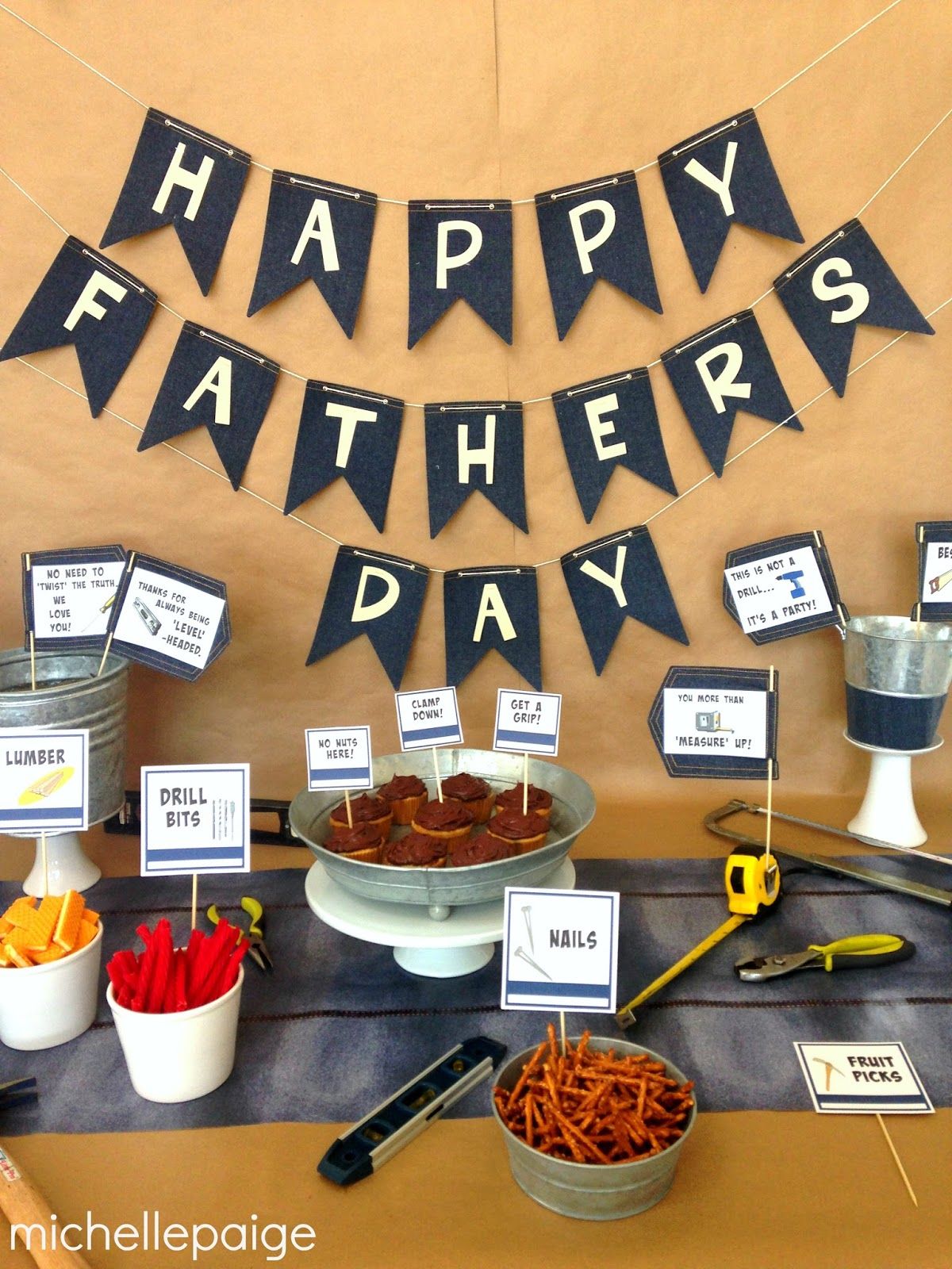 Father day store party decoration ideas