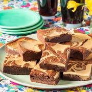 fathers day desserts swirled brownies