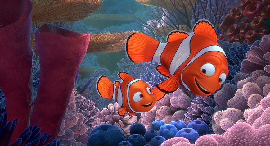 finding nemo is a gh pick for ultimate father's day movie or dad movie