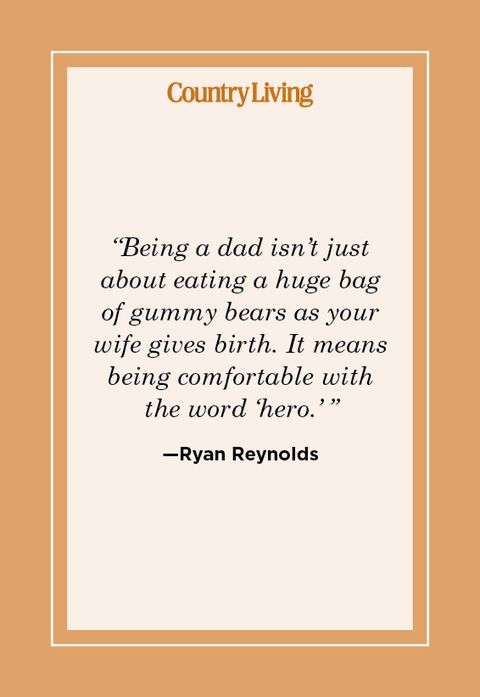 ryan reynolds fathers day quote