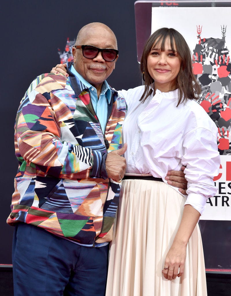 rashida jones and quincy jones