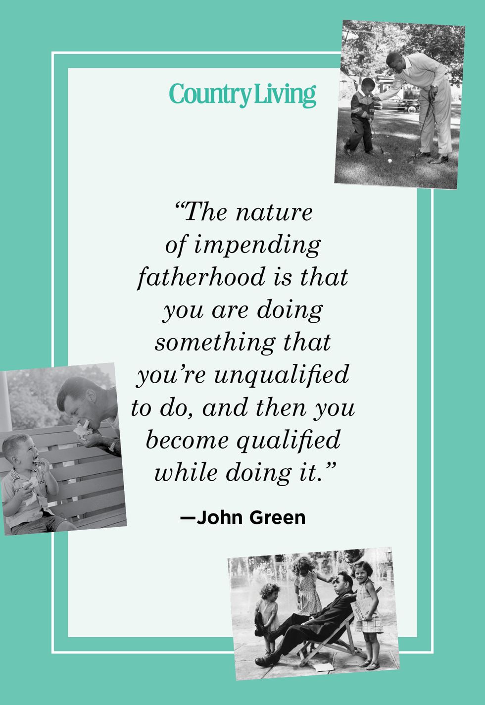 father's day quote by john green