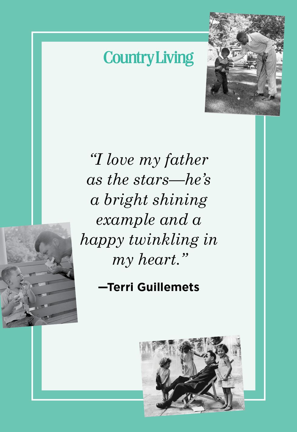 best father's day quote by terri guillemets
