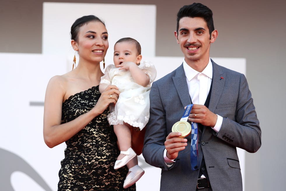 "la caja" red carpet the 78th venice international film festival