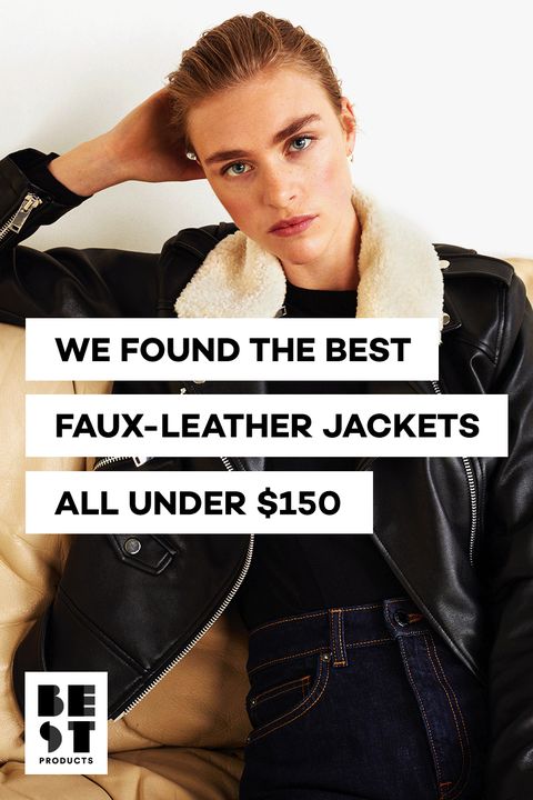 faux-leather jackets women best 2018