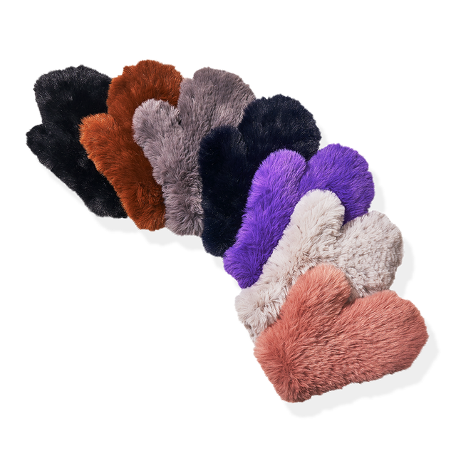 Wool, Violet, Fur, Cat toy, Glove, Textile, Costume accessory, 