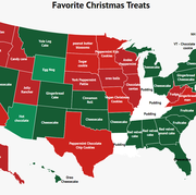 favorite christmas dessert by state