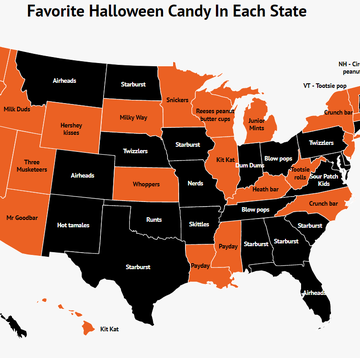zippia candy map