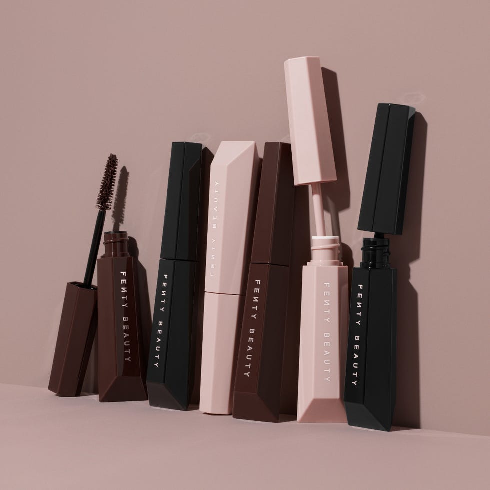 various fenty beauty mascara products arranged on a surface various fenty beauty mascara products arranged on a surface