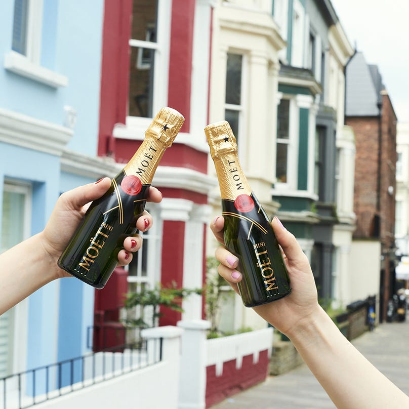 Let's party! Moet Chandon ousts champagne in six packs