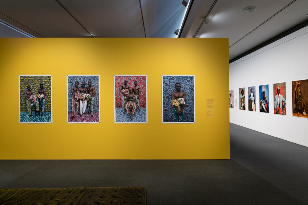 Leonce Raphael AGBODJELOU, Omar Victor DIOP, Installation, Fashioning black identity. Africa and the African diaspora, MONASH GALLERY OF ART