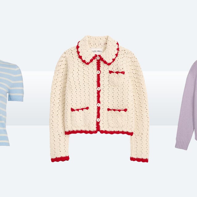 Colorful Layered Scallop Pastel Knit Sweater Colorful Layered Scallop Pastel Knit Sweater