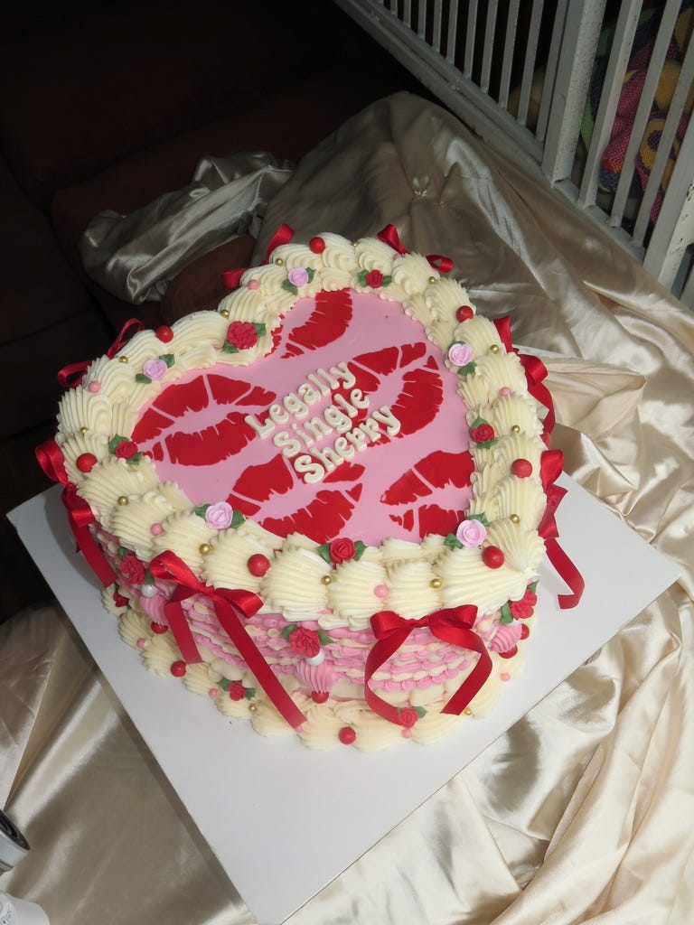 vintage style cake