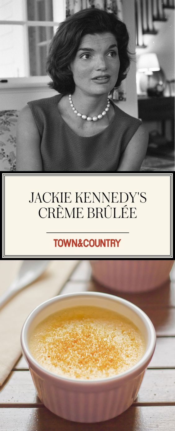 Jackie Kennedy Creme Brulee