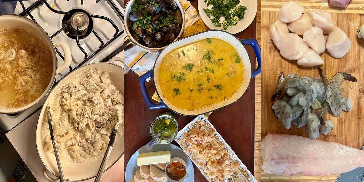preview for Shrimp And Bacon Corn Chowder Is More Than Just Good Looks