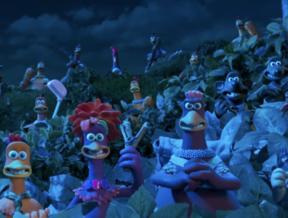 feathers mcgraw, chicken run dawn of the nugget