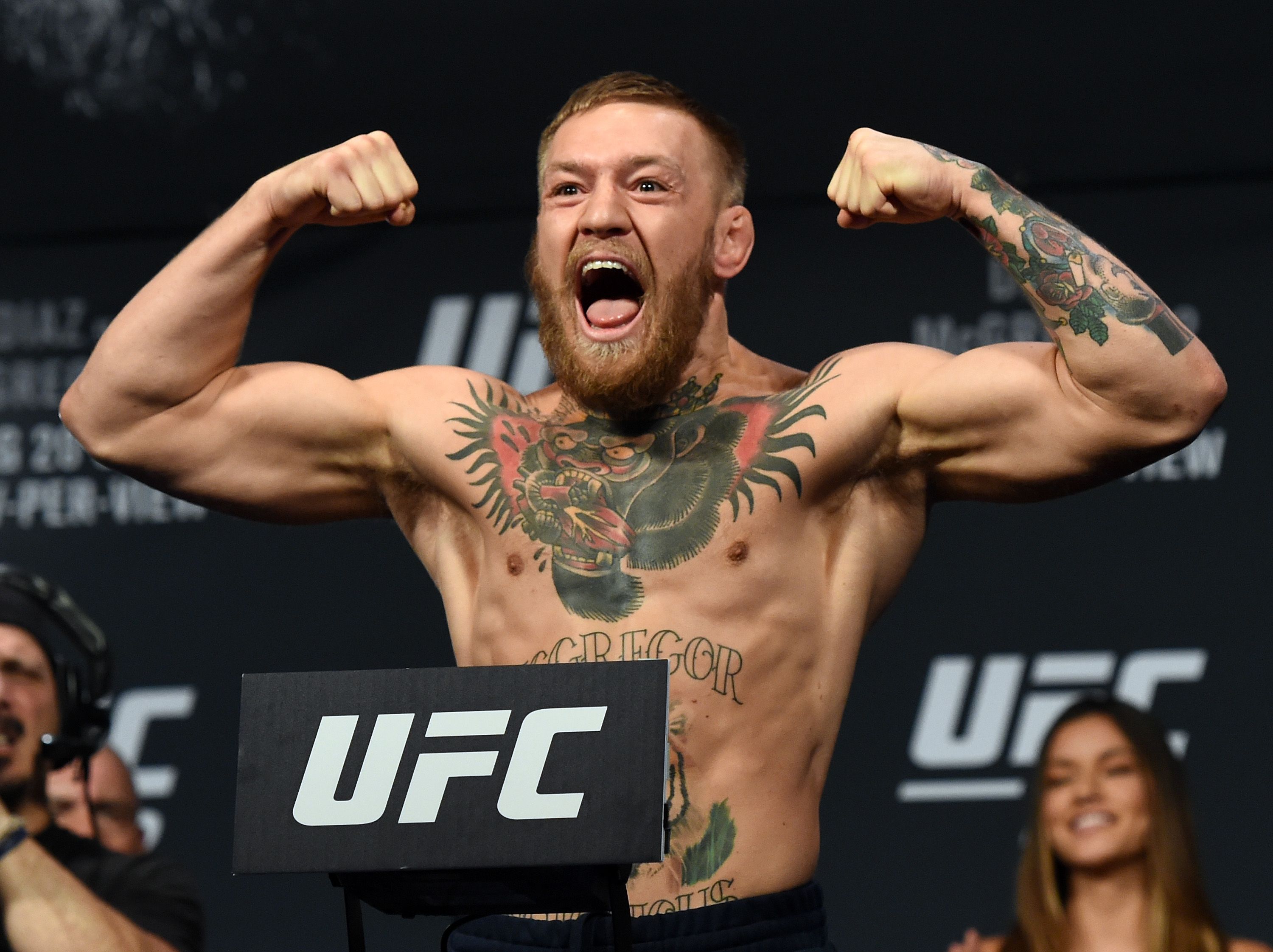 Conor McGregor shows off stunning ten-year transformation from  'featherweight to super heavyweight' ahead of UFC return | The Sun