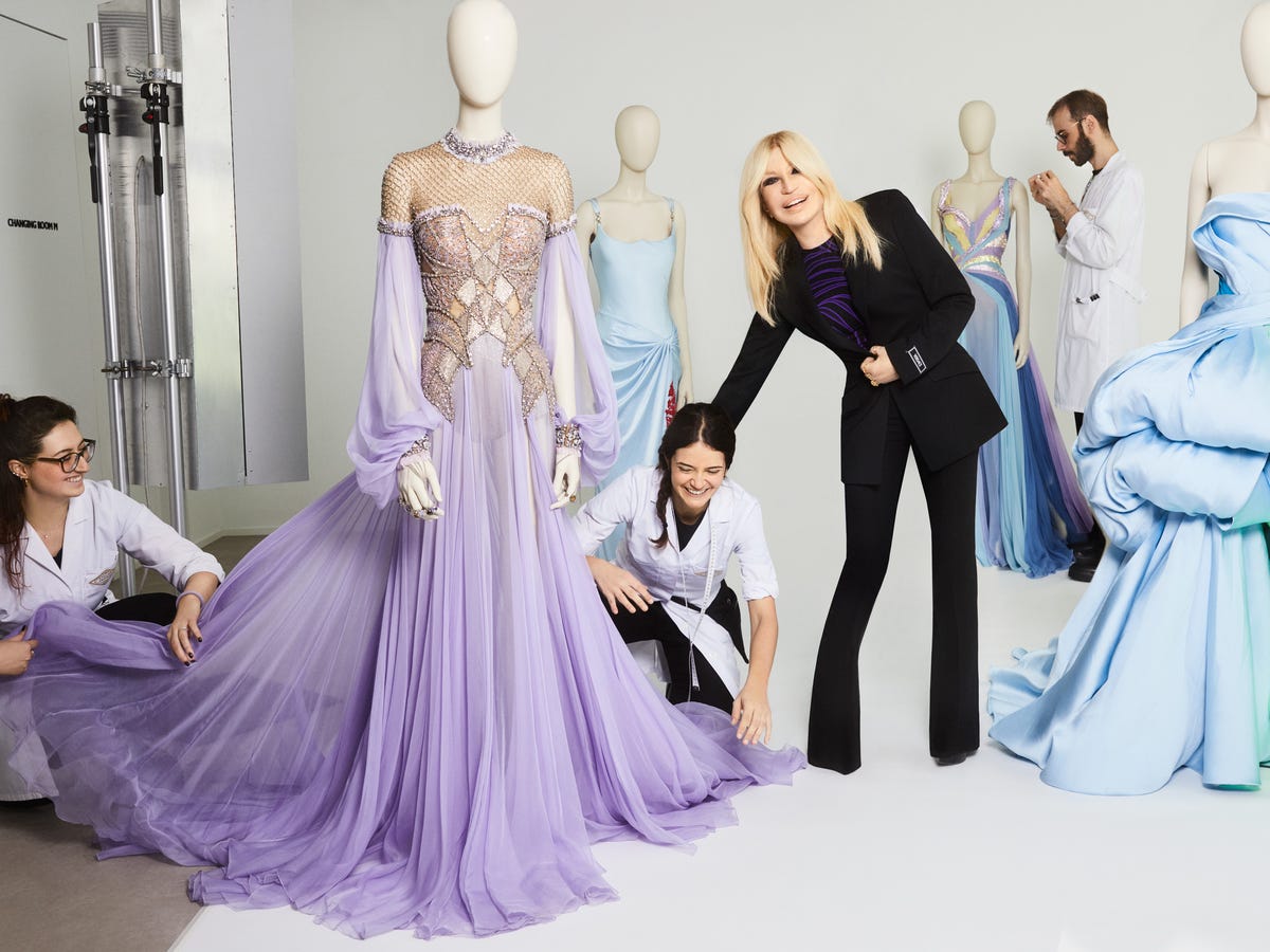 Donatella Versace on refusing to conform and new Hollywood show