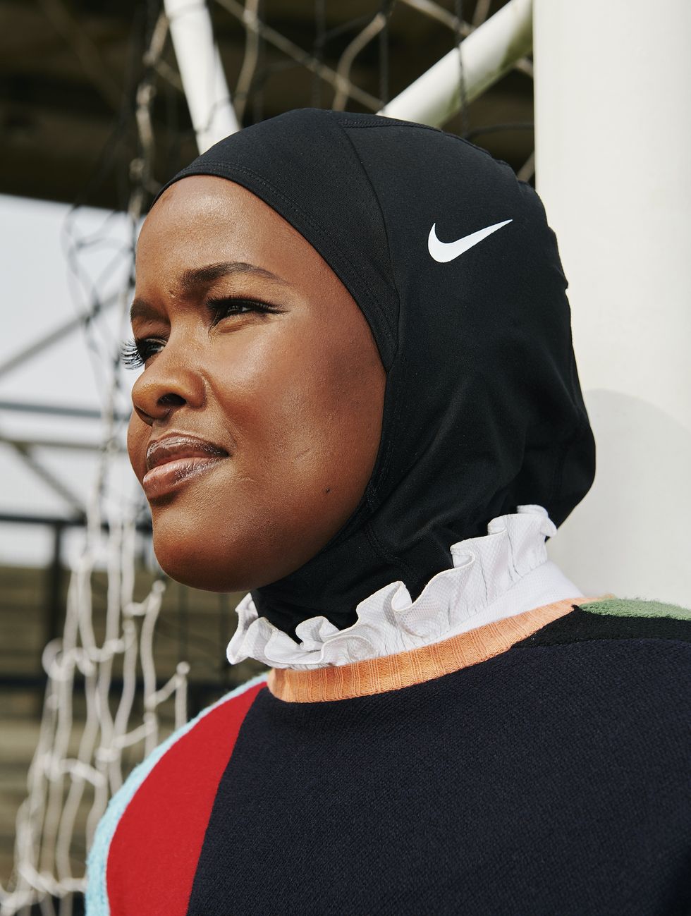 the uk's first female muslim referee jj roble
