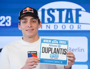 duplantis en la istaf indoor press conference