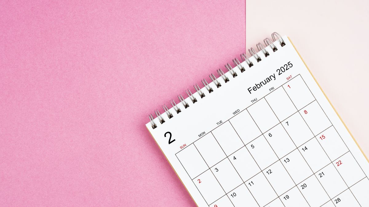 february 2025 monthly calendar