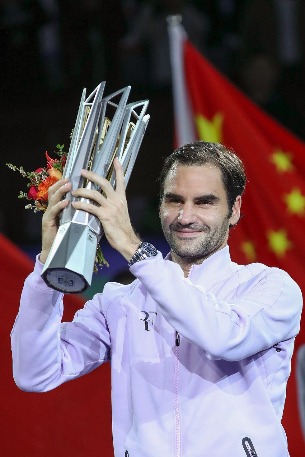 roger federer 2017 ATP 1000 Shanghai Rolex Masters - Day 8