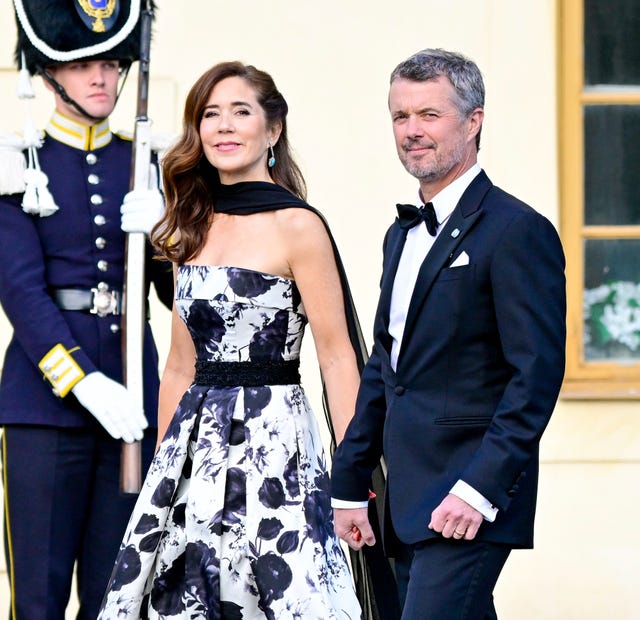 los principes federico y mary de dinamarca