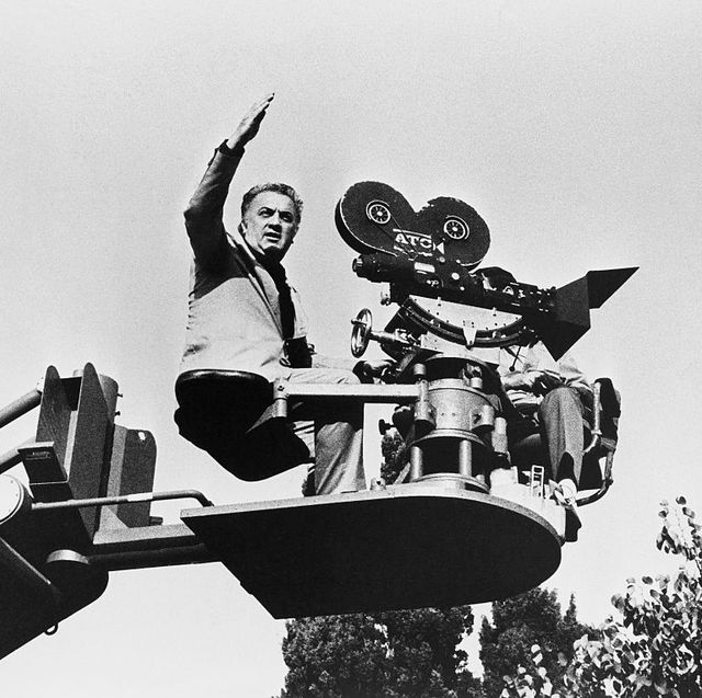 federico fellini directing from camera photo by �� john springer collectioncorbiscorbis via getty images