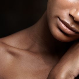 feel of soft, silky skin on her hands