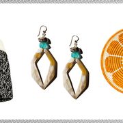 Earrings, Jewellery, Fashion accessory, Turquoise, Turquoise, Gemstone, 