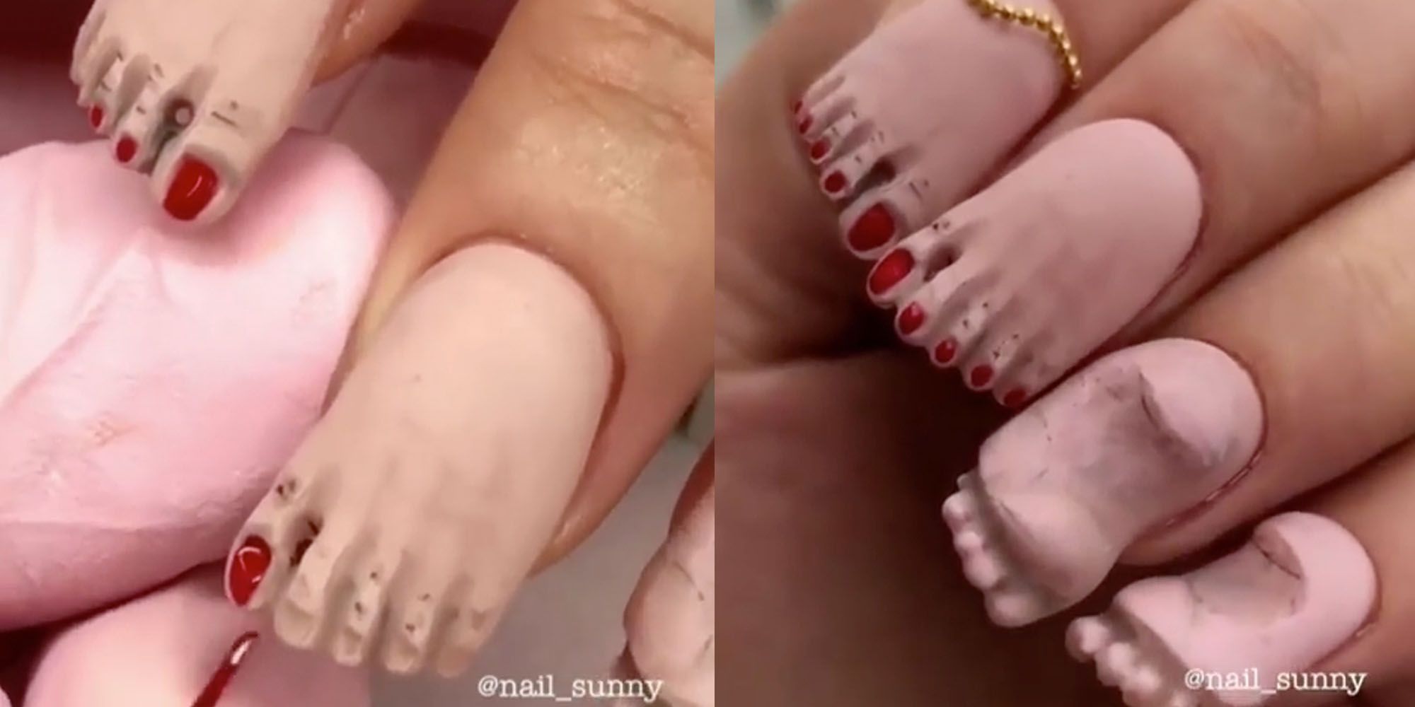 Pin by ℓυ on Pedicure | Simple toe nails, Toe nails, Pedicure nail designs