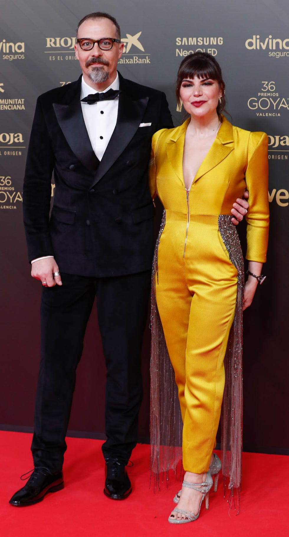fele martínez y mónica regueiro en los premios goya 2022